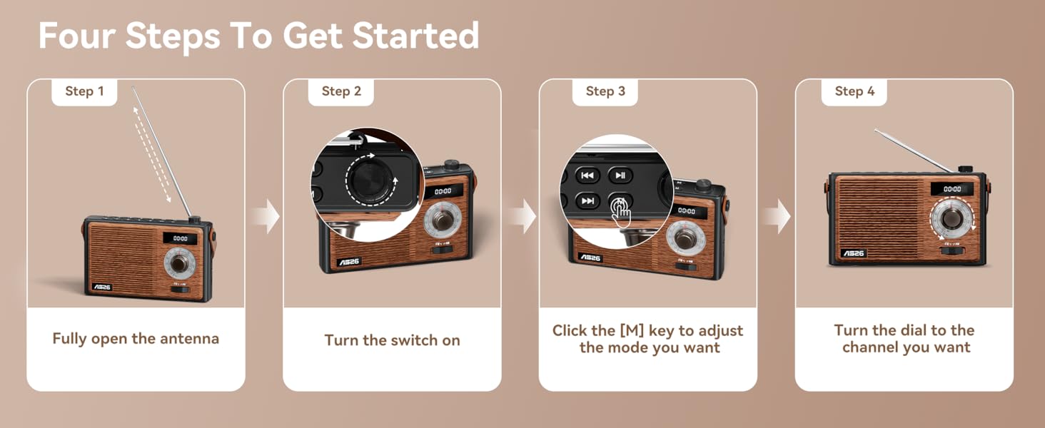 Easy-Use Retro Design