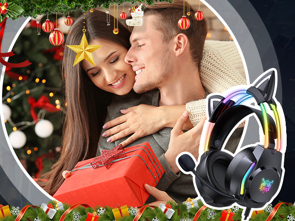 christmas gift gaming headset for ps4 ps5 pc switch xbox