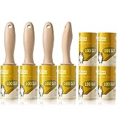 HapChron Lint Rollers Extra Sticky for Pet Hair [800 Sheets/4 Handles], Lint Remover Go Beyond An...
