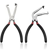 2PCS Electrical Disconnect Pliers for Cars Set 60 Degree Straight Automotive Electrical Connector...