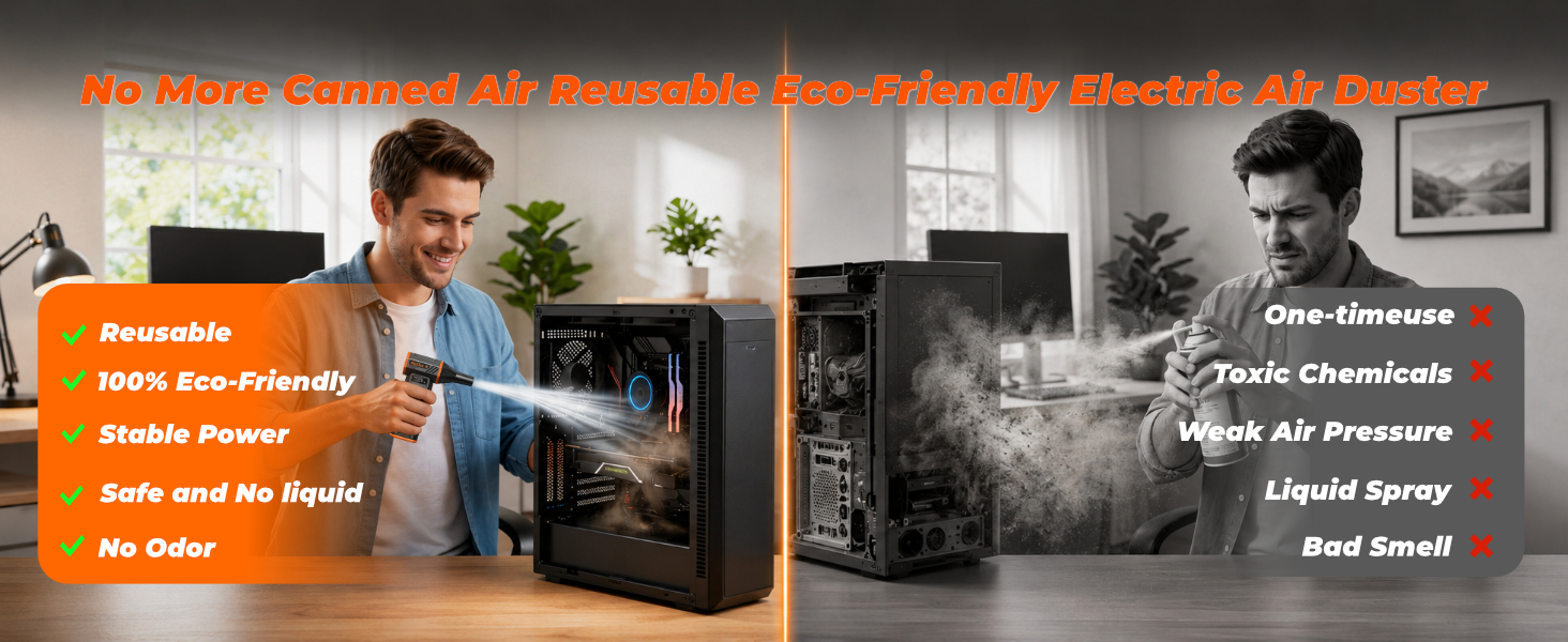 pressurized air duster for computer electric air duster electric duster electric duster for pc
