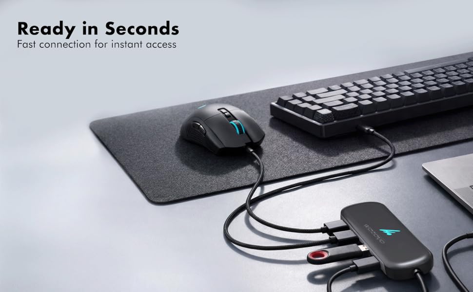 Type C to 4 Port USB 3.2 Hub