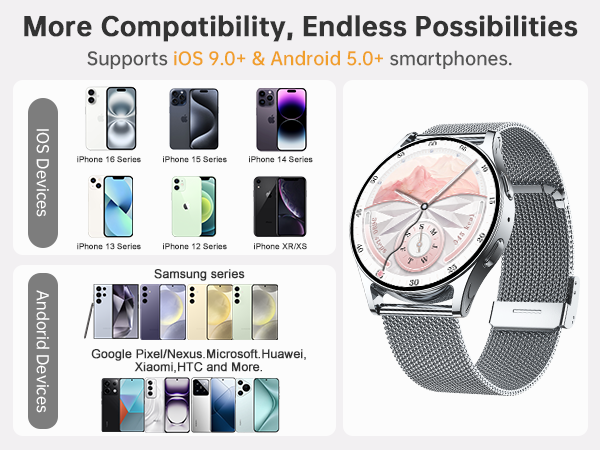 smart watch for iphone compatible