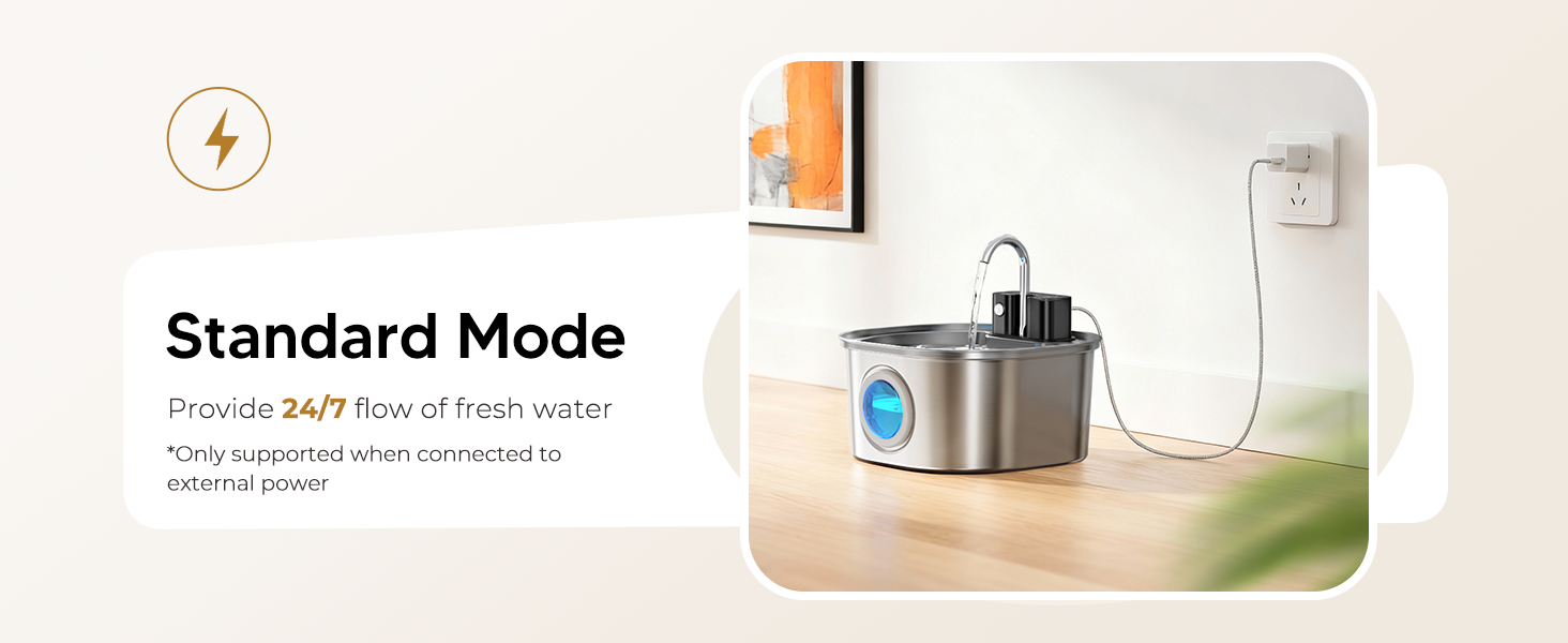 wireless cat water fountain