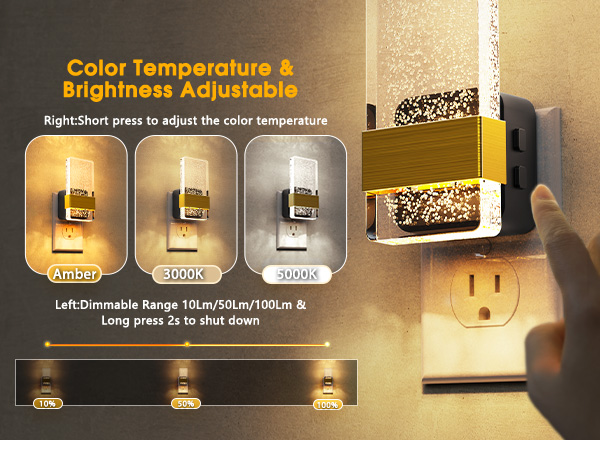 Adjustable Color Temperature Nightlight