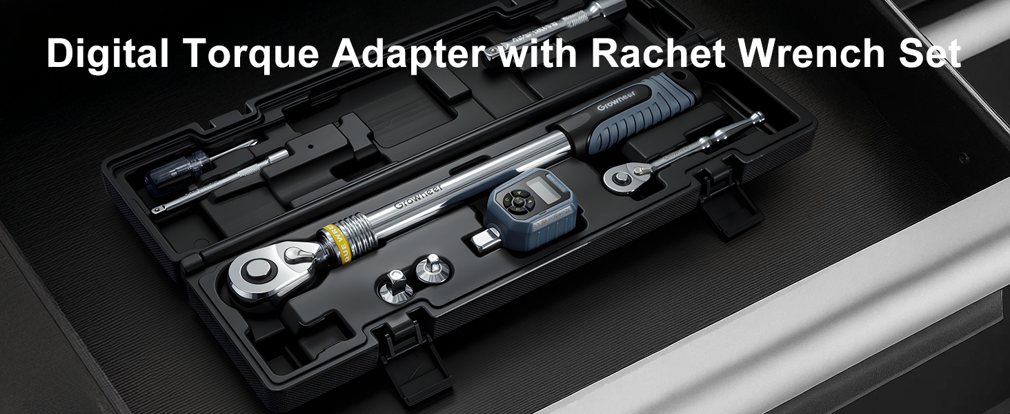 digital torque adapter with wrench