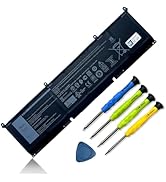 Mobik 86Wh 69KF2 6-Cell Battery Replacement for Dell XPS 15 9500 9510 9520 G15 5510 5511 5515 552...