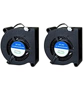RugooSpink 2PCS Brushless Fan for Kobra S1 Ball Bearing Blower Fan DC 24V 5020 Extruder Hotend He...
