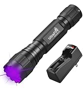 ULTRAFIRE UV Flashlight, 395-405 nm Single Mode LED Black Light Flashlight, 10W Powerful UV Light...