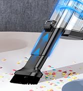 CKIKH Handheld Vacuum Cordless, 15000PA Strong Suction Hand Held Car Vacuum Cleaner Portable with...