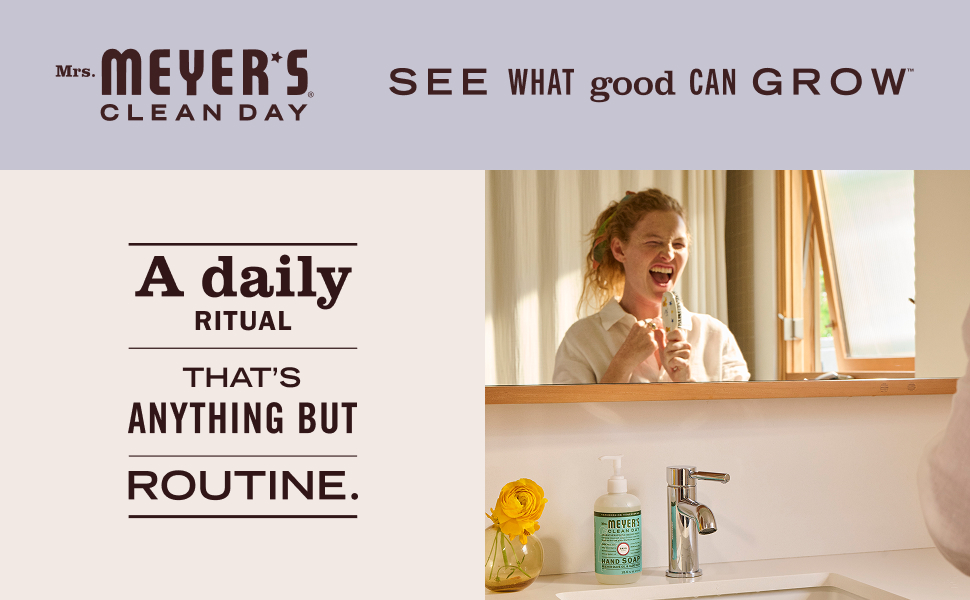 mrs meyers cleaning sprays, dish soaps, hand soaps