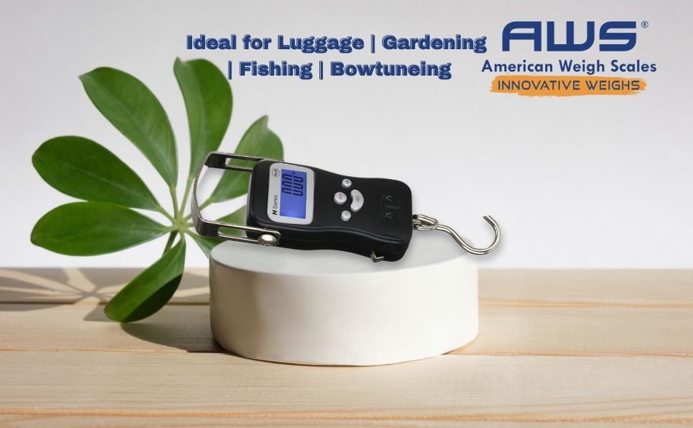 hanging and luggage scale