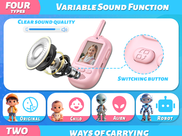 video walkie talkies for kids