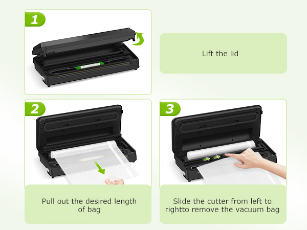 Bonsenkitchen Vacuum Sealer Machine 