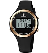 L LAVAREDO Watches for Women 3ATM Waterproof Outdoor Digital Sport Watches Stopwatch Wrist Watch ...