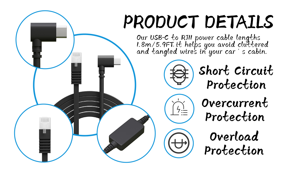 Radar Detector Cable