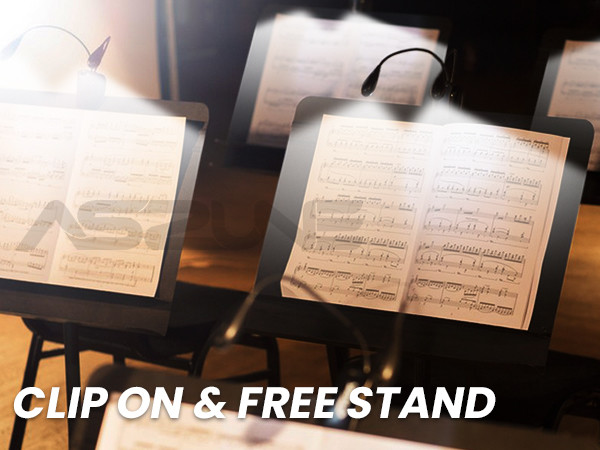 music stand light