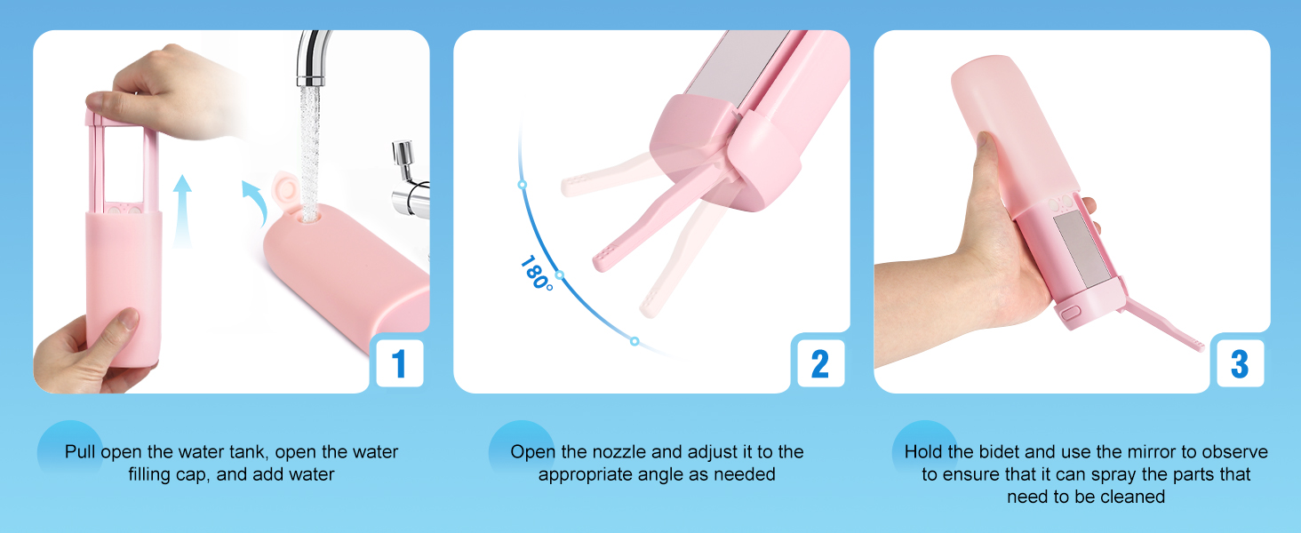 portable travel bidet