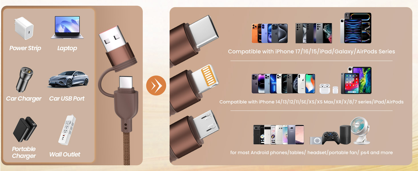 multi charging cable