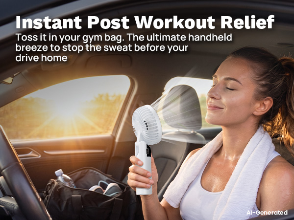 Handheld Fan Rechargeable