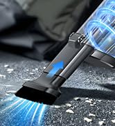 CKIKH Handheld Vacuum Cordless, 15000PA Powerful Suction Rechargeable Vacuum,Portable Car Vacuum ...