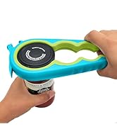 Otstar Jar Opener Bottle Opener and Can Opener for Weak hands, Seniors with Arthritis and Anyone ...