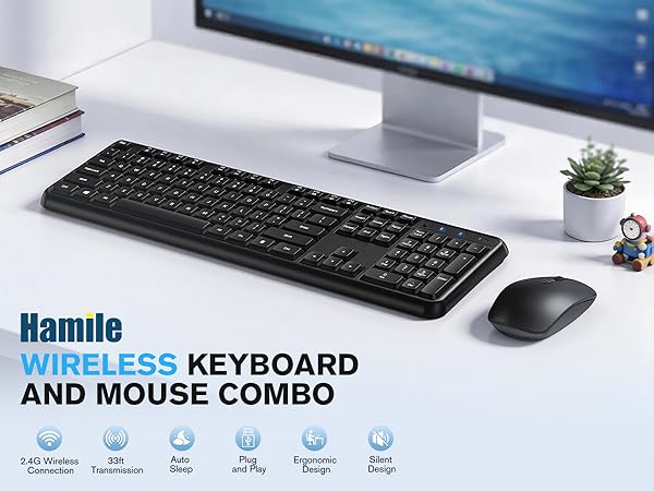 wireless keyboard and mouse