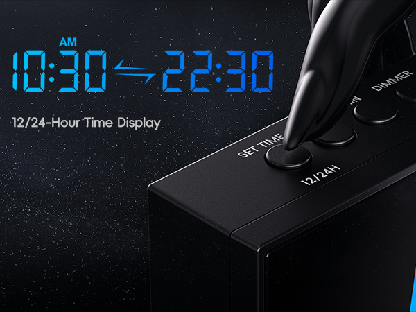 12/24 hour time format