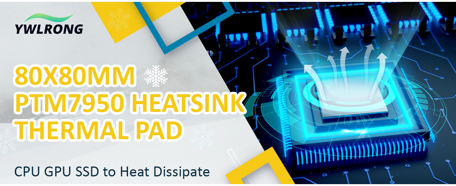 Heatsink Thermal Pad for PS5 CPU GPU SSD