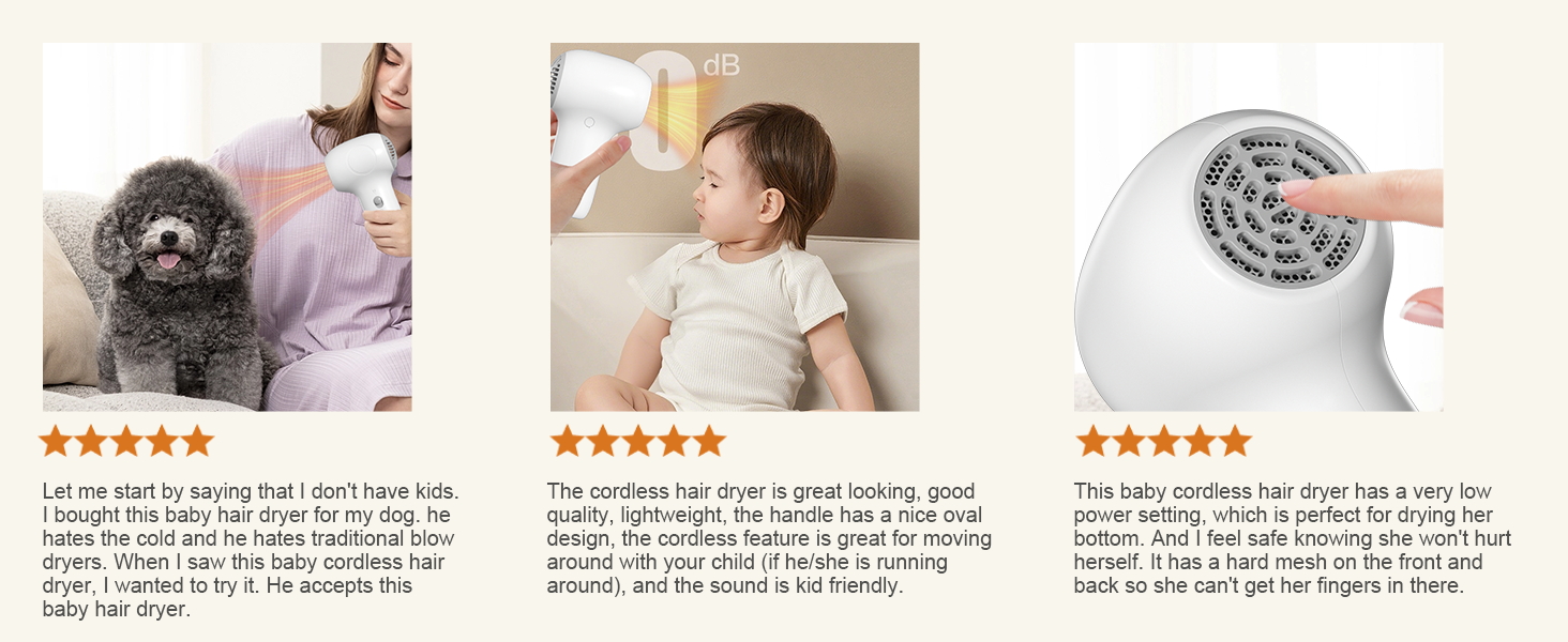 cordless hair dryer