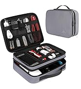 Cord Organizer Bag, Travel Universal Cable Organizer Case Durable Accessories Pouch with Handle, ...