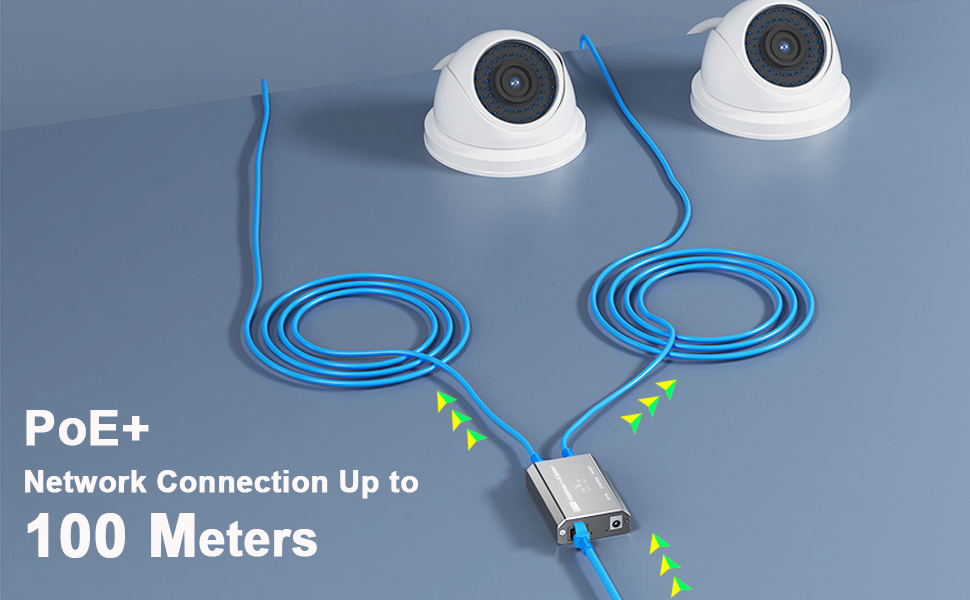 2-Port Gigabit PoE Extender