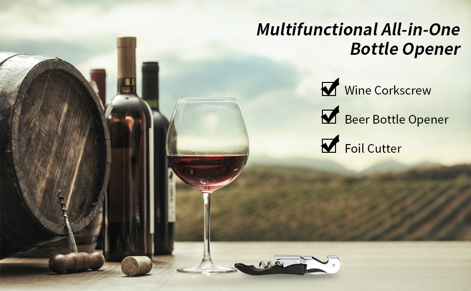 waiter corkscrew wine opener