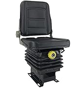 CDZHLTG Suspension Seat Replacement Universal Adjustable Waterproof Heavy Duty for Tractor Forkli...