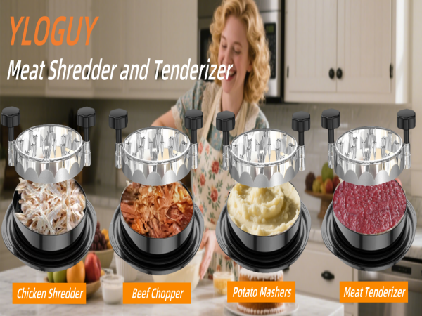 Meat Shredder and Tenderizer