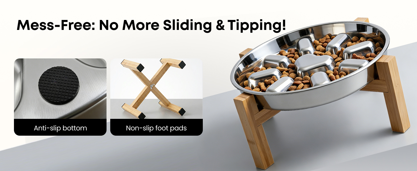 stainless steel dog food bowls