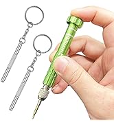 PTSLKHN Eyeglass Repair Kit Screwdriver, 5-in-1 Multifunctional Small Screwdriver, S2 Steel Eyegl...