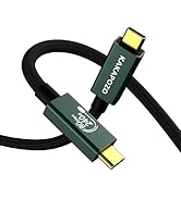 KAKAPOZO USB 4 Cable for Thunderbolt 5 Cable 6.6ft, 120Gbps Dynamic Data Transfer, 240W Fast Char...