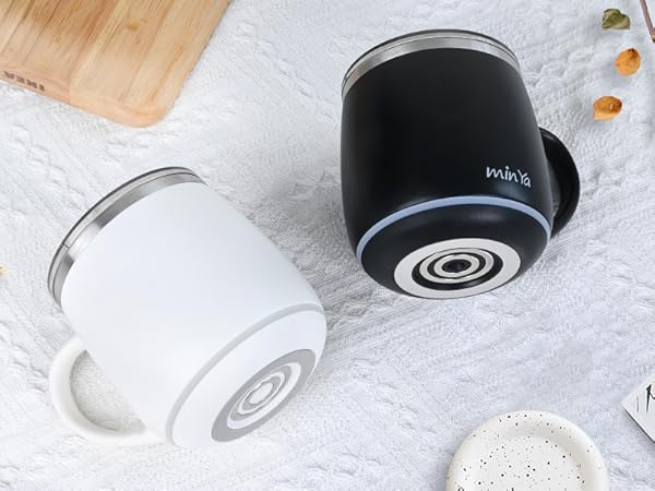 min Ya Temperature Control Smart Mug Cup bottom heating and anti-scald design