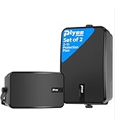 Plyee Audio 400W Outdoor Bluetooth Speaker 2-Pack (Model MZ-622), Wireless Synchronization/Aux in...
