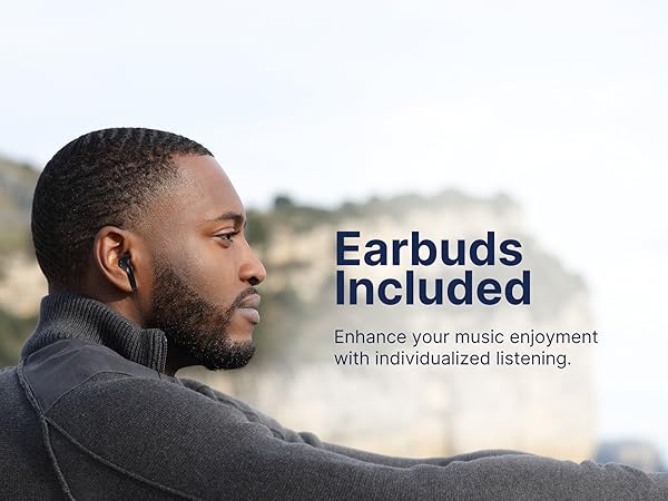 Portable Bluetooth CD Player, Audio listening device, travel, workout exercise, Wireless headphones