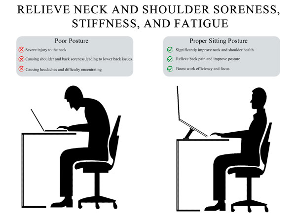 Laptop Stand for Desk, Laptop Riser with Active Cooling Fan