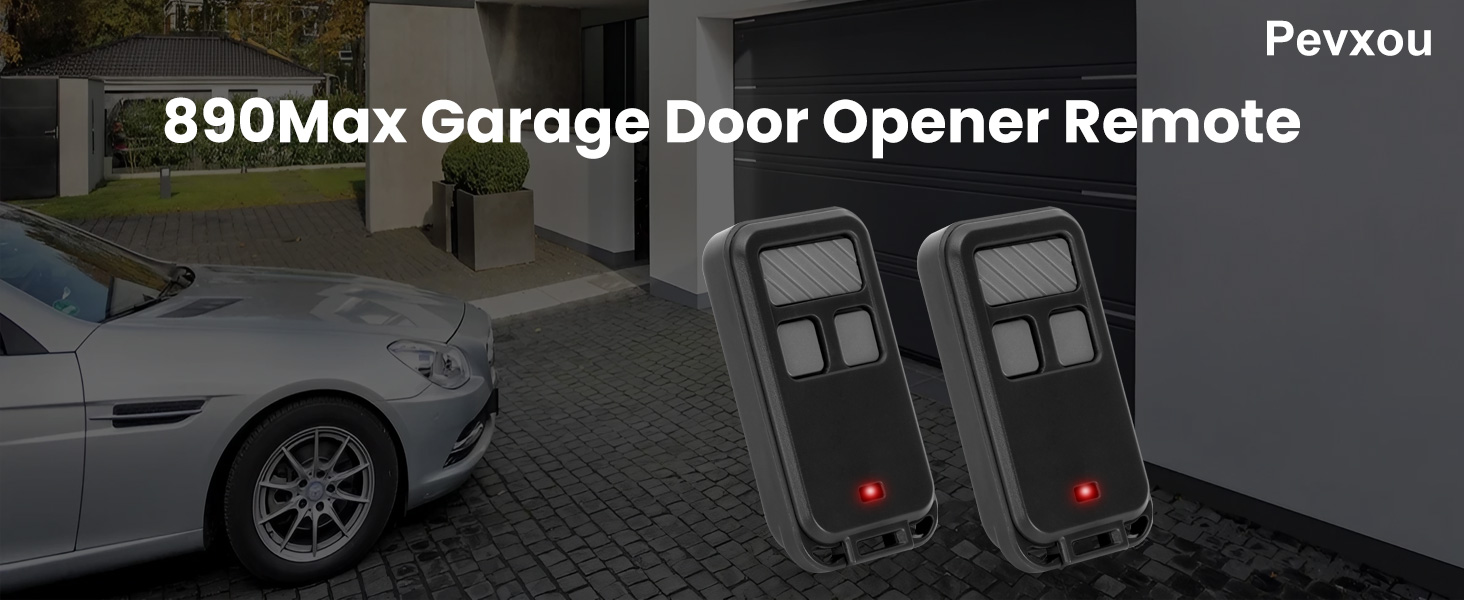 890Max for Liftmaster Chamberlain Craftsman Garage Door Opener Remote 