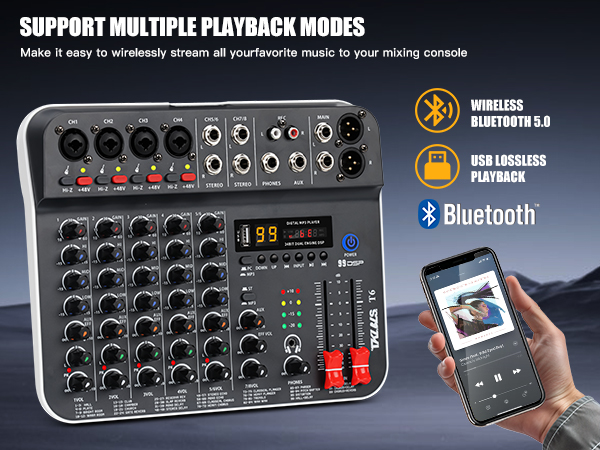  Unpowered Recording Mixers