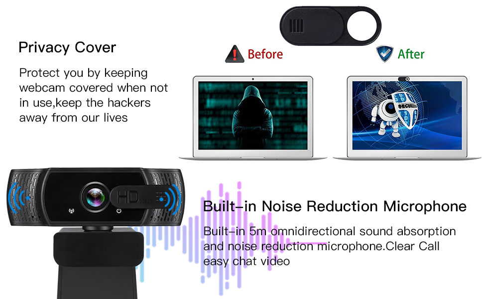 Webcam with Microphone