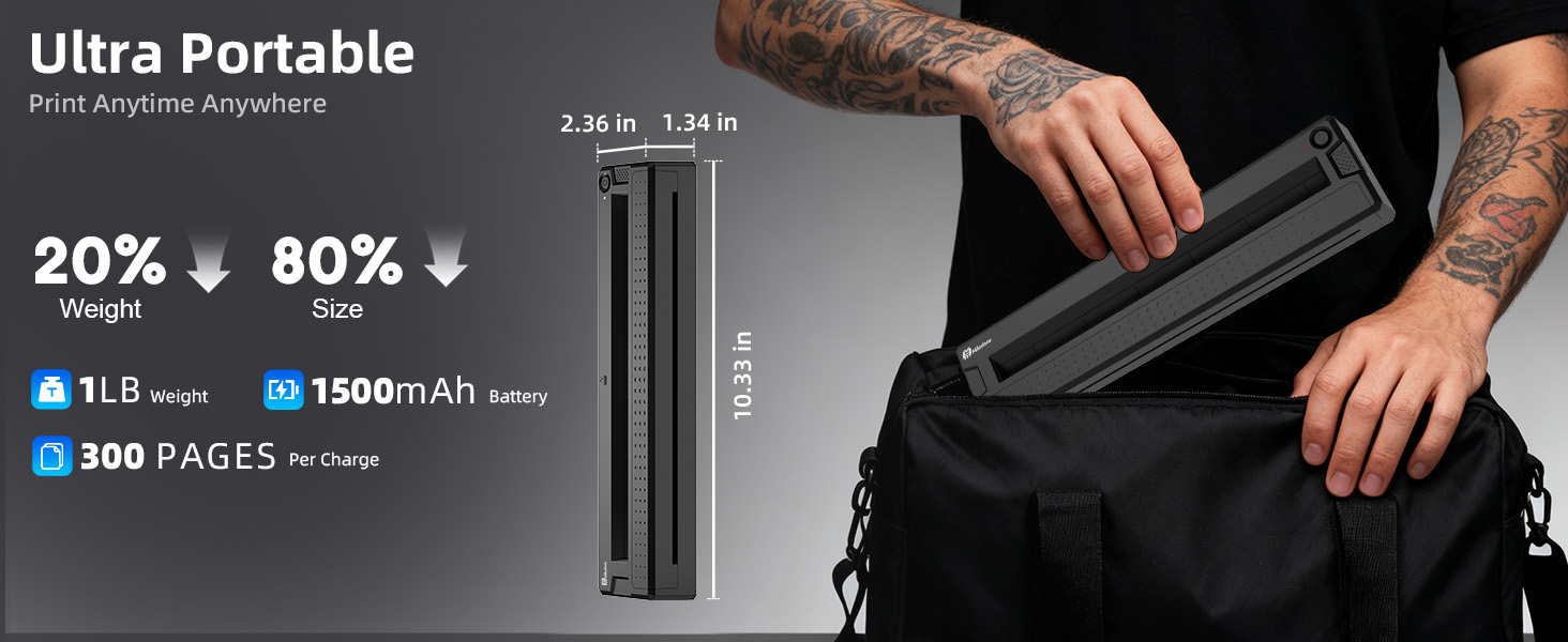 portable tattoo stencil printer