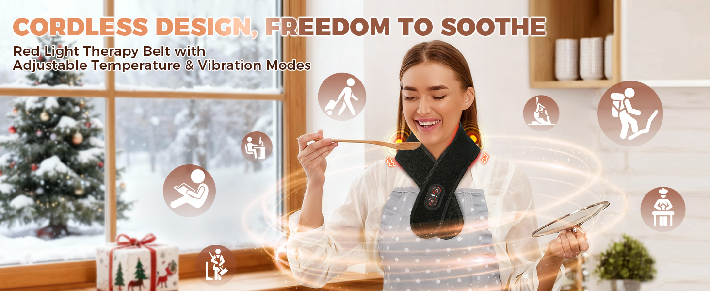 neck heating pad cordless