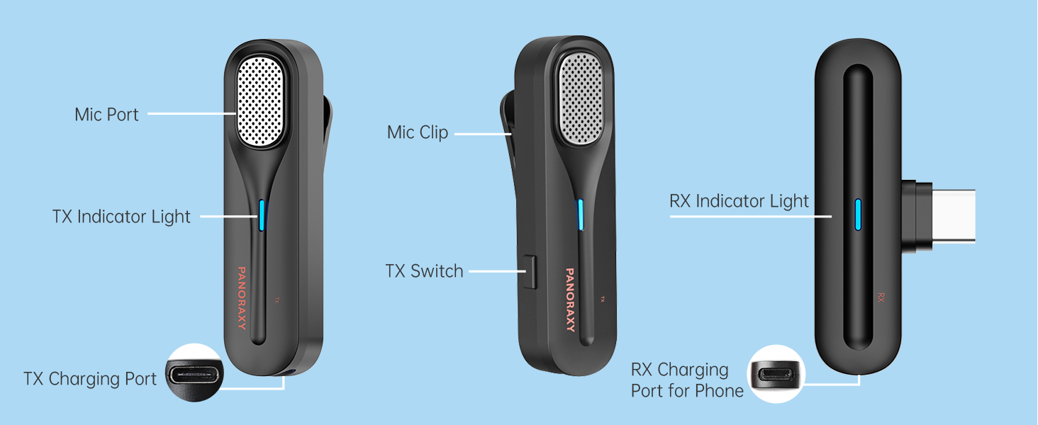 Wireless Lavalier Microphone for Android