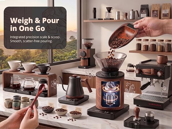 espresso bean scale