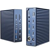 ACASIS 40Gbps Docking Station - 21 Ports,MacBook Pro Docking Station Dual Monitor, 8K60Hz HDMI, 2...